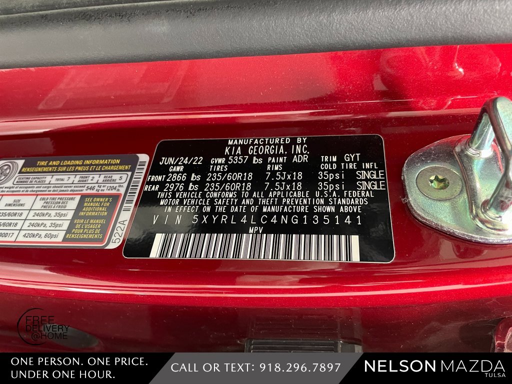 Used 2022 Kia Sorento S w/ Panoramic Sunroof Package image 63