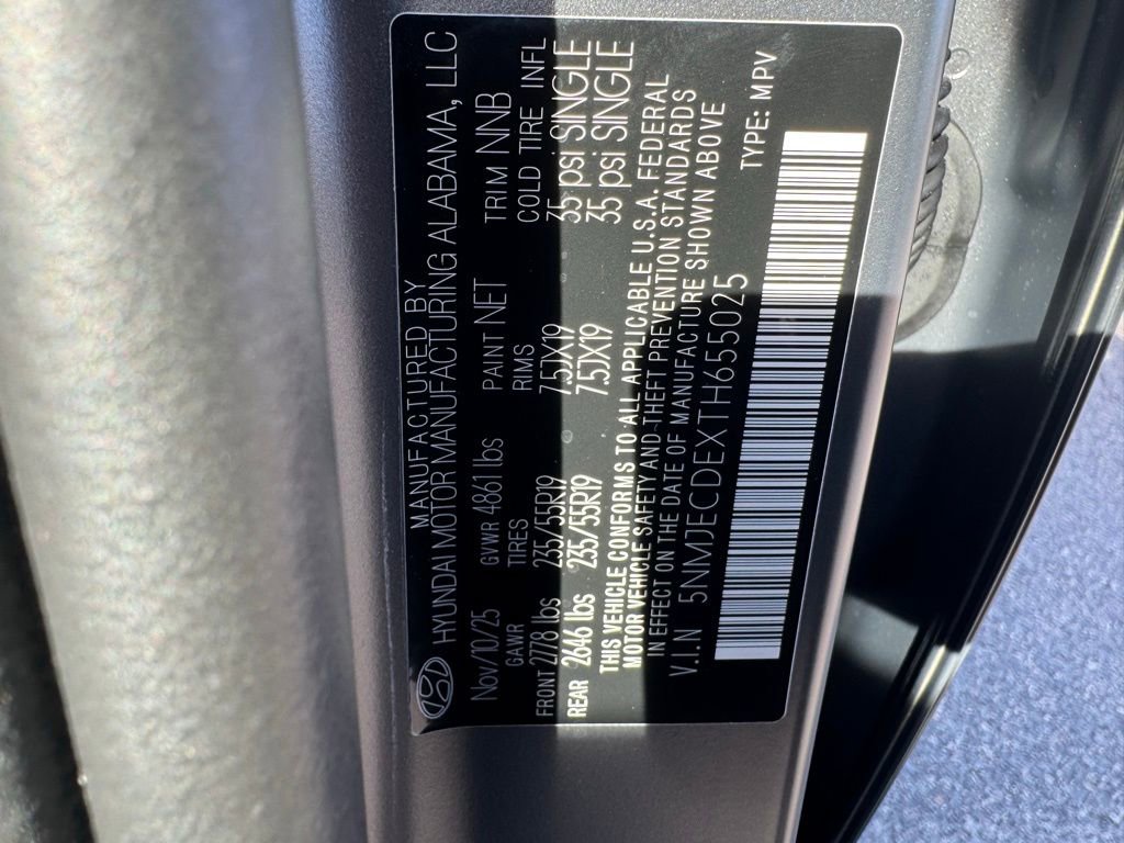 New 2026 Hyundai Tucson Limited image 38