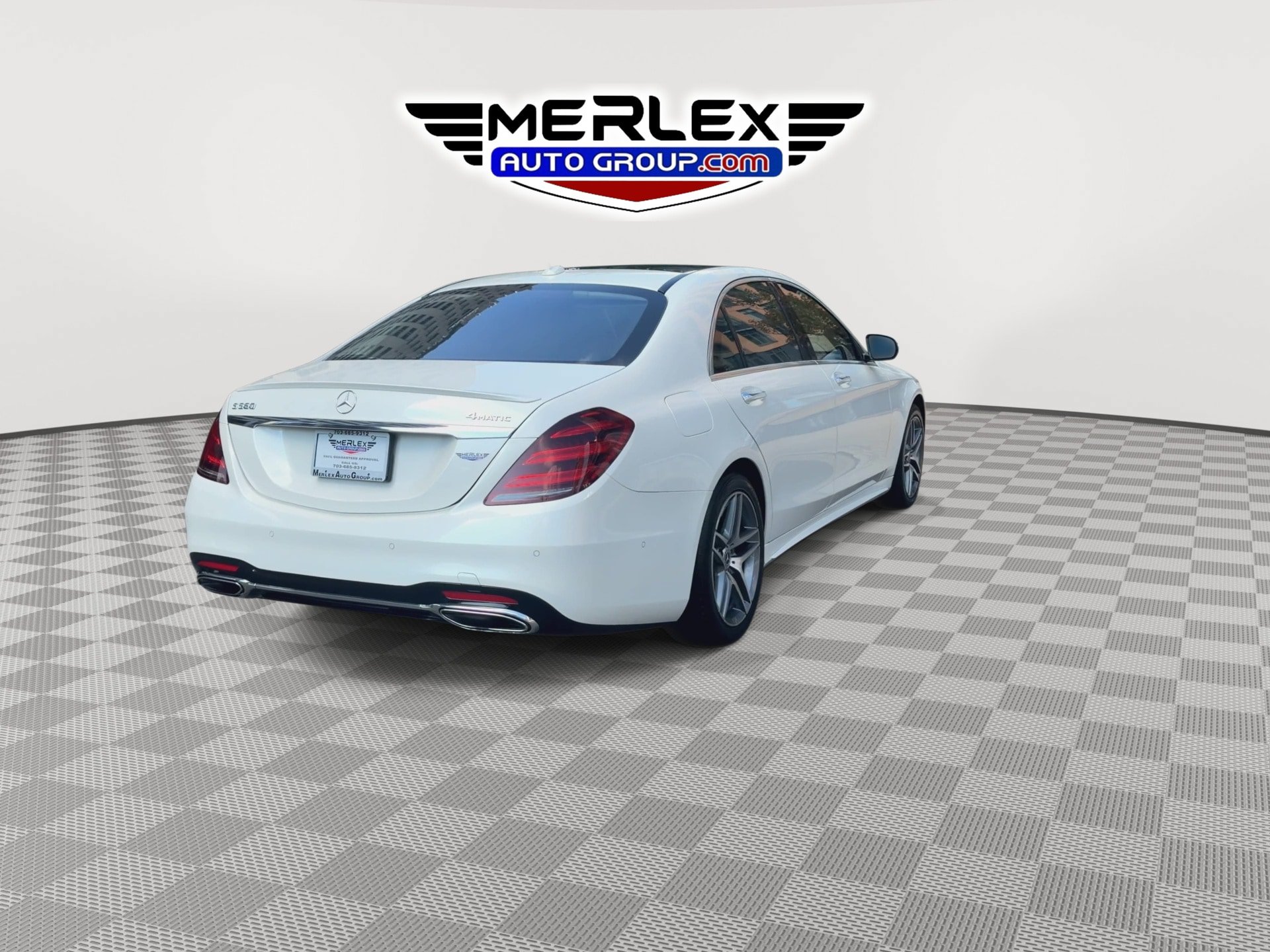 Used 2019 Mercedes-Benz S 560 4MATIC Sedan w/ AMG Line Exterior image 8