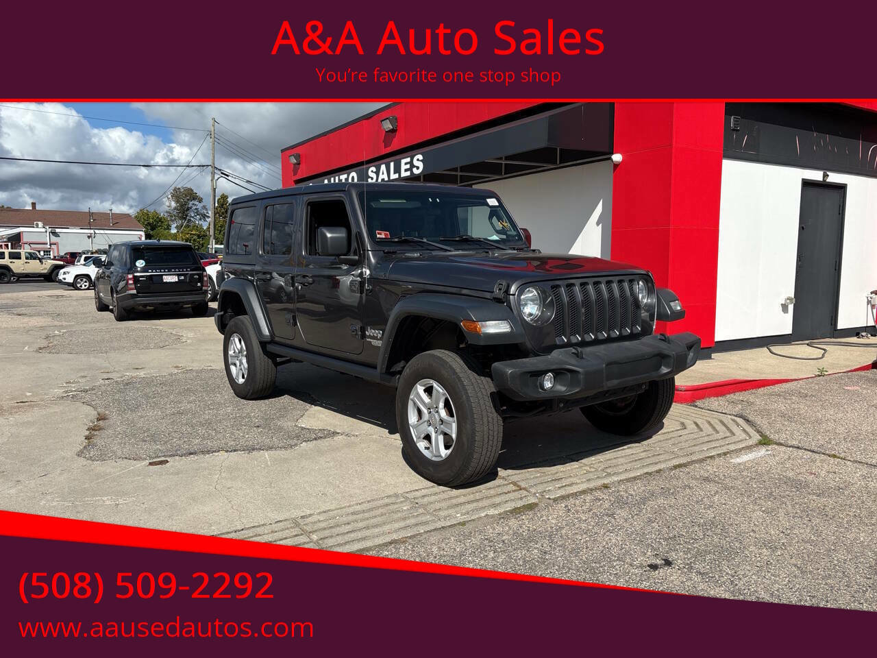 Used 2018 Jeep Wrangler Unlimited Sport S image 1