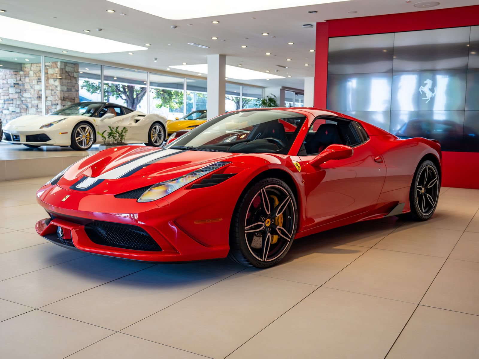 Certified 2015 Ferrari 458 Speciale A RWD image 28