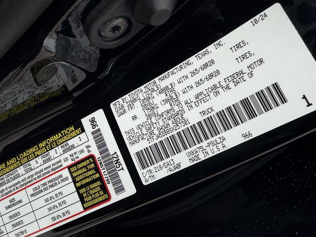 Used 2025 Toyota Tundra Limited w/ Power Package AWD/4WD image 30