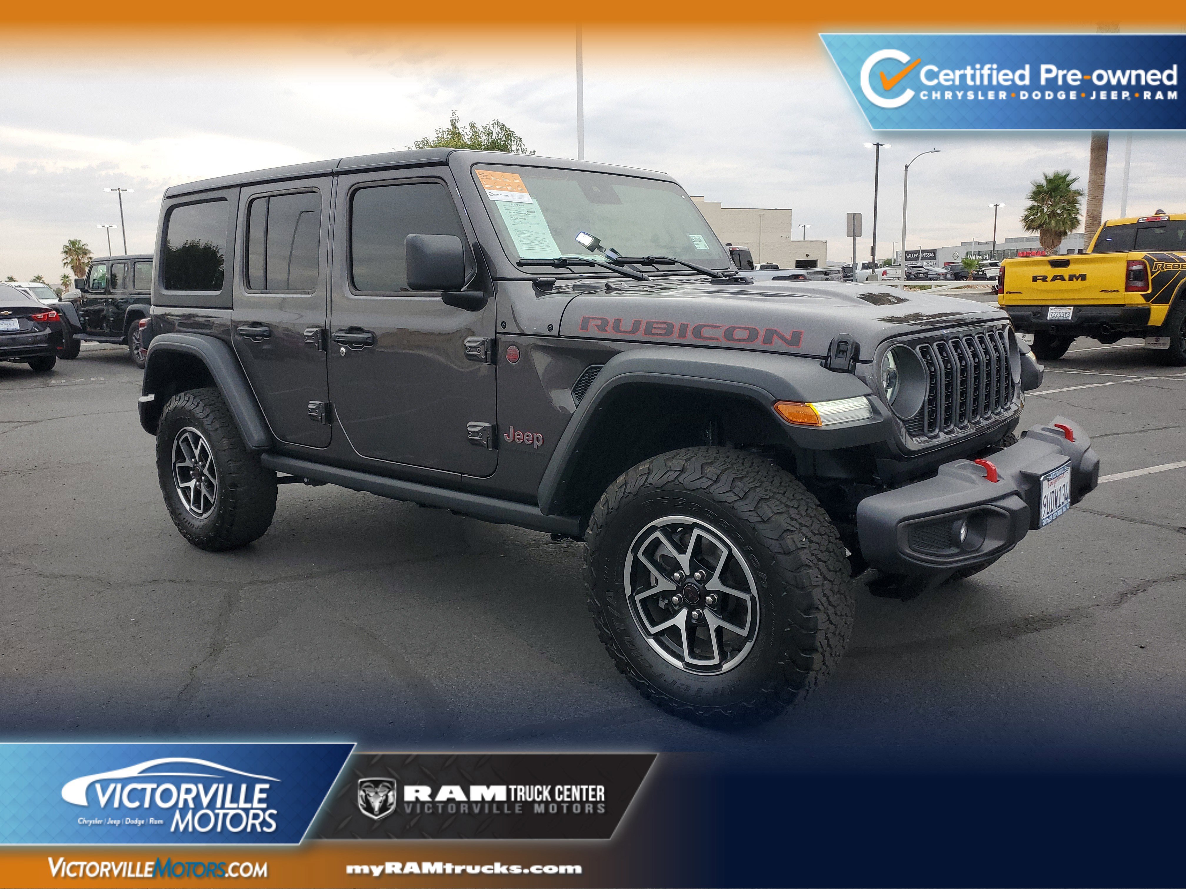 Certified 2025 Jeep Wrangler Unlimited Rubicon image 1
