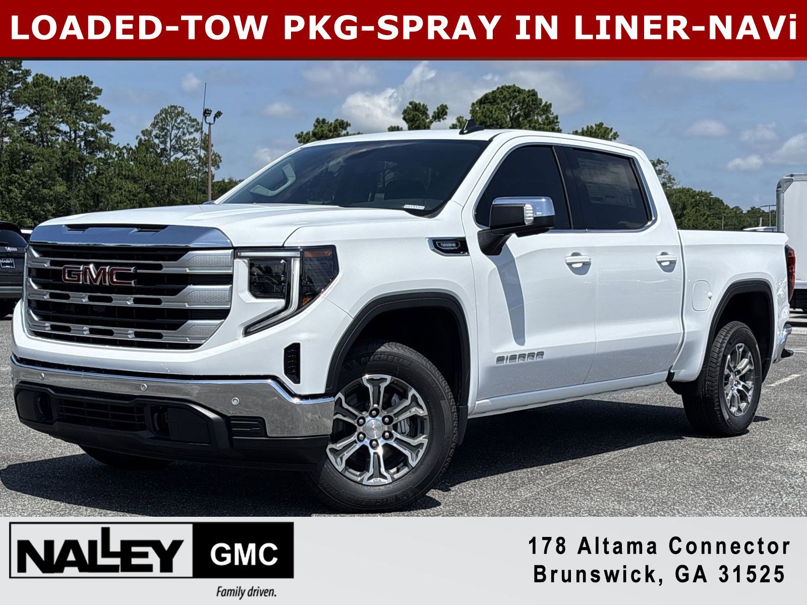 New 2025 GMC Sierra 1500 SLE w/ Preferred Package image 1