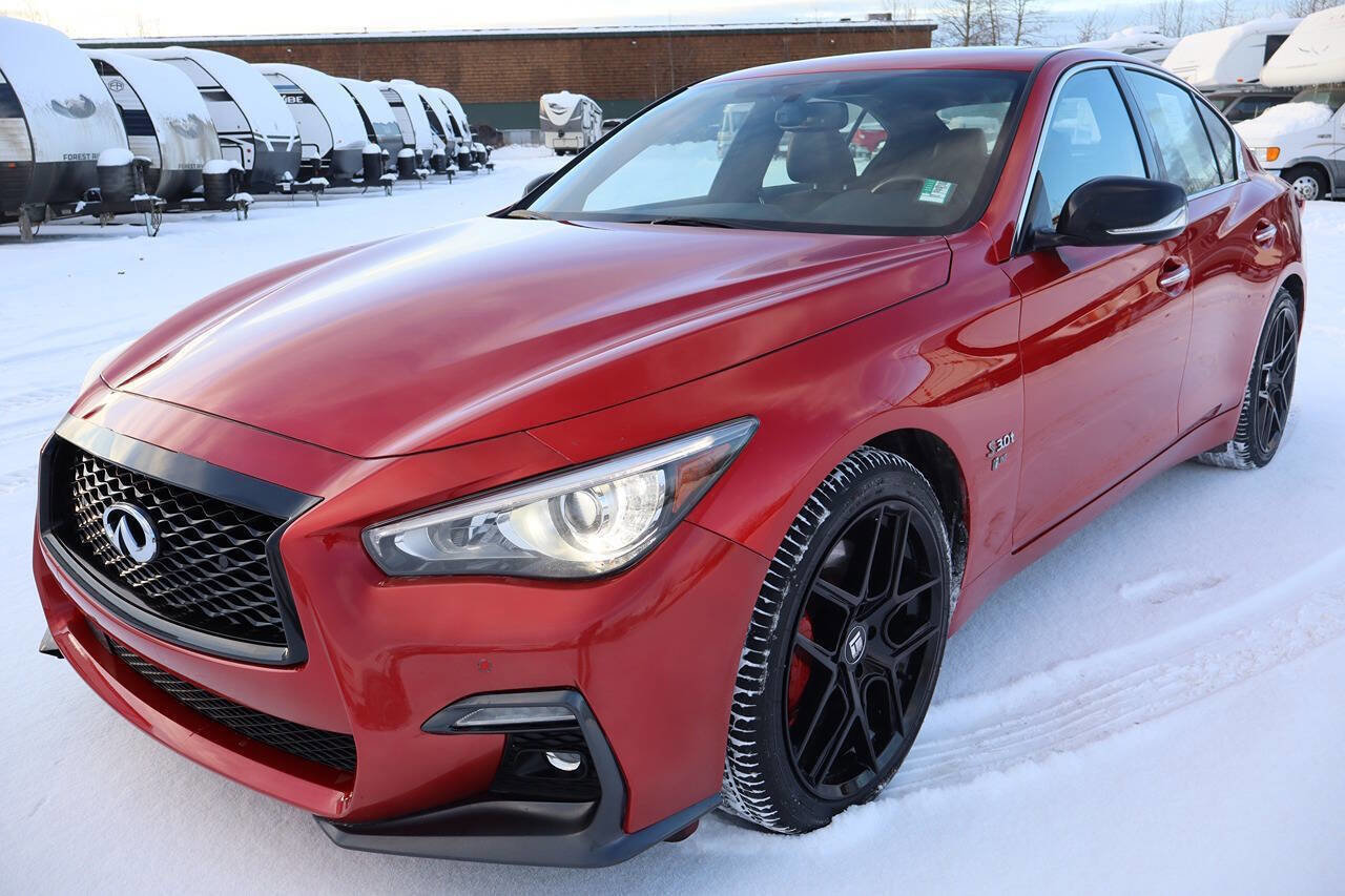Used 2019 INFINITI Q50 Red Sport 400