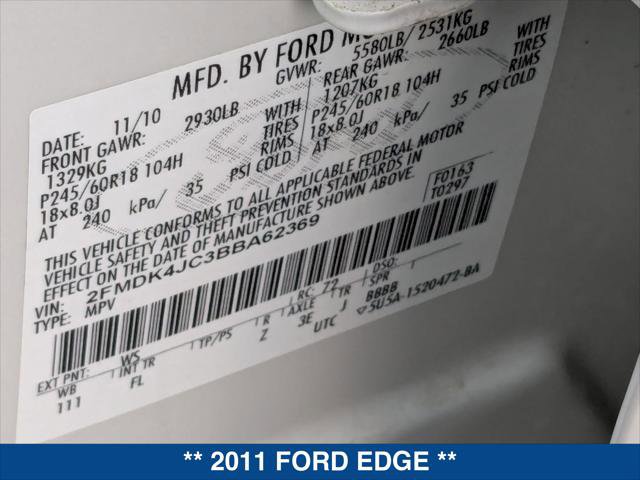 Used 2011 Ford Edge SEL image 23