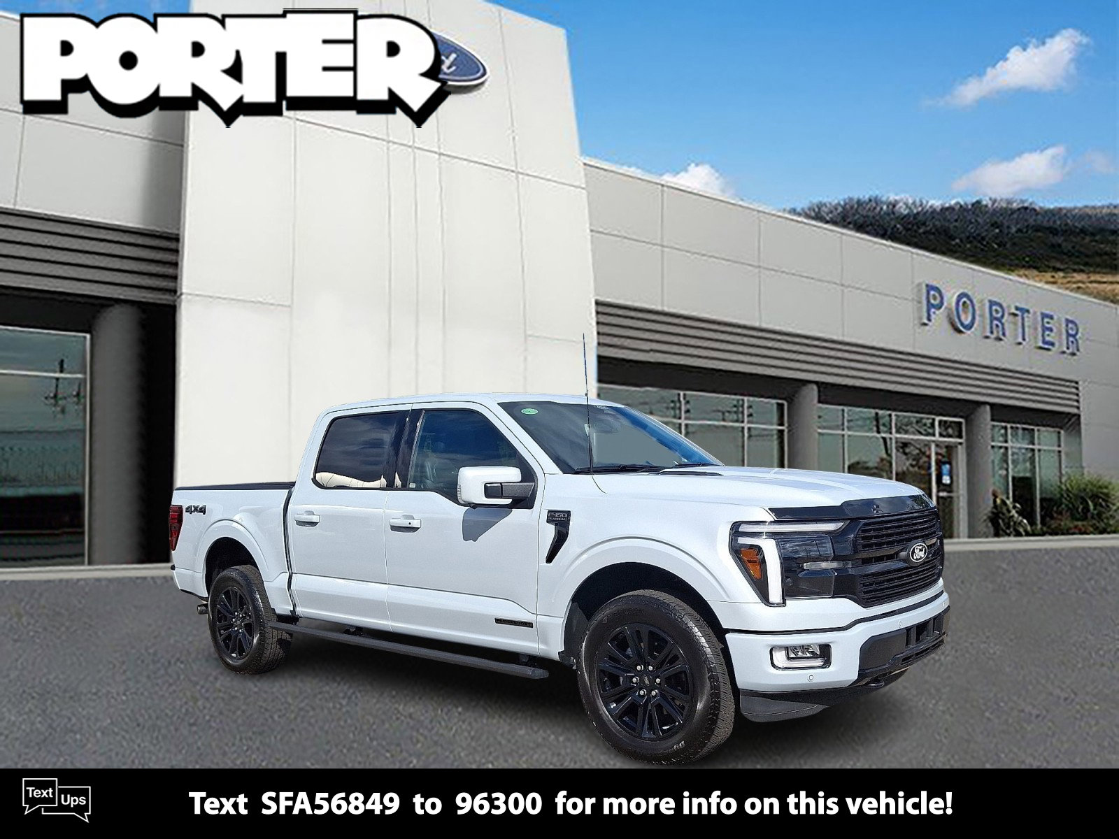 Certified 2025 Ford F150 Platinum w/ Equipment Group 702A High