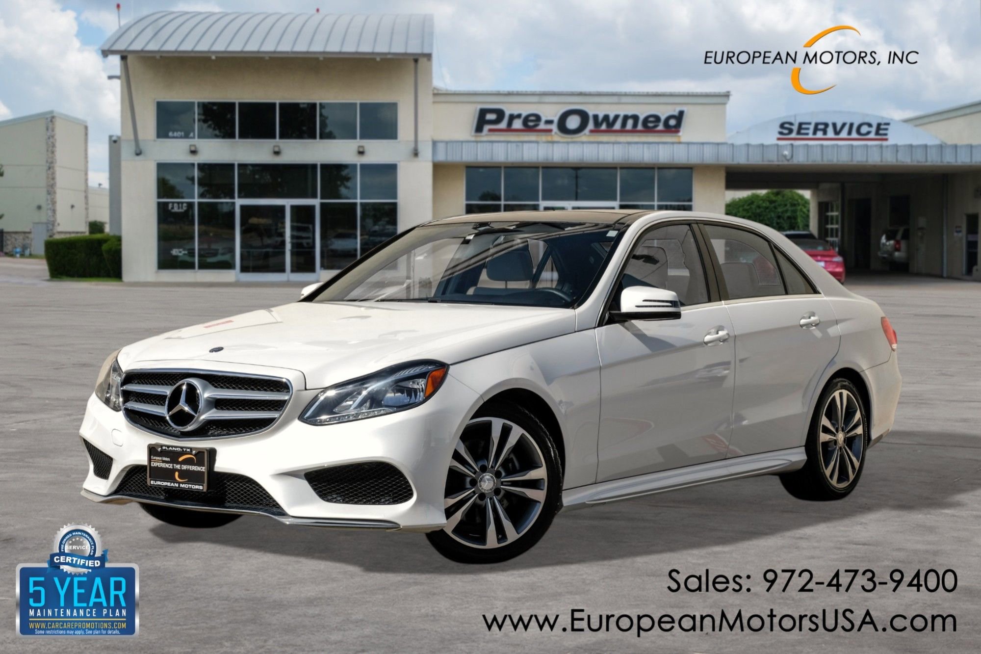 Used 2015 Mercedes-Benz E 350 Sedan w/ Premium 1 Package image 1