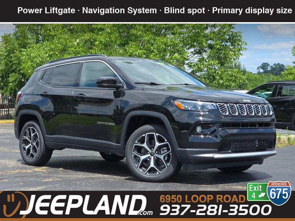 New 2026 Jeep Compass Limited w/ Sun, Sound & Navigation Group