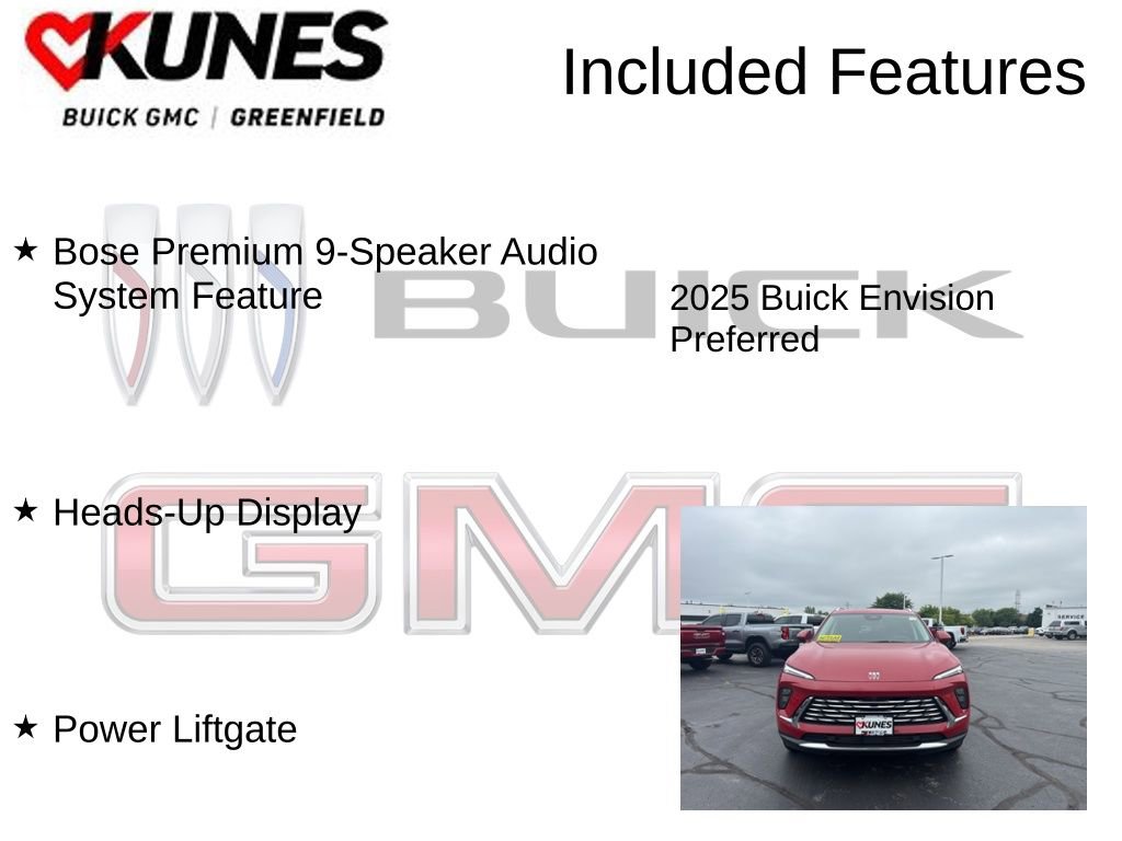 New 2025 Buick Envision Preferred image 3