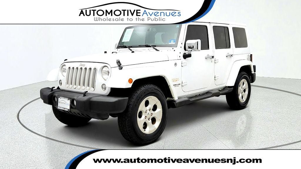 Used 2015 Jeep Wrangler Unlimited Sahara w/ Dual Top Group AWD/4WD image 1