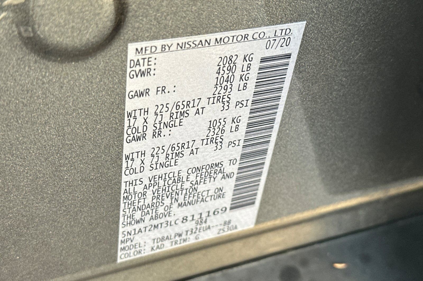 Used 2020 Nissan Rogue S image 33