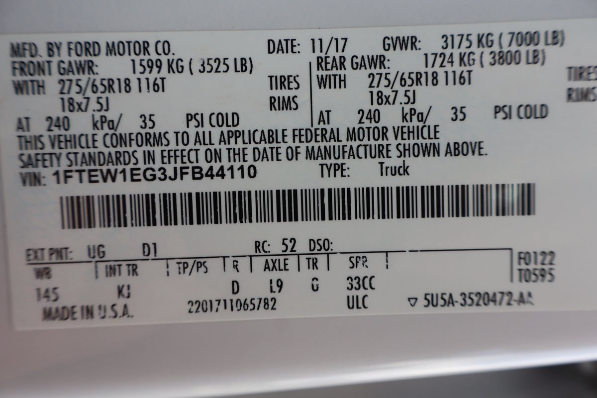 Used 2018 Ford F150 King Ranch w/ Max Trailer Tow Package AWD/4WD image 45