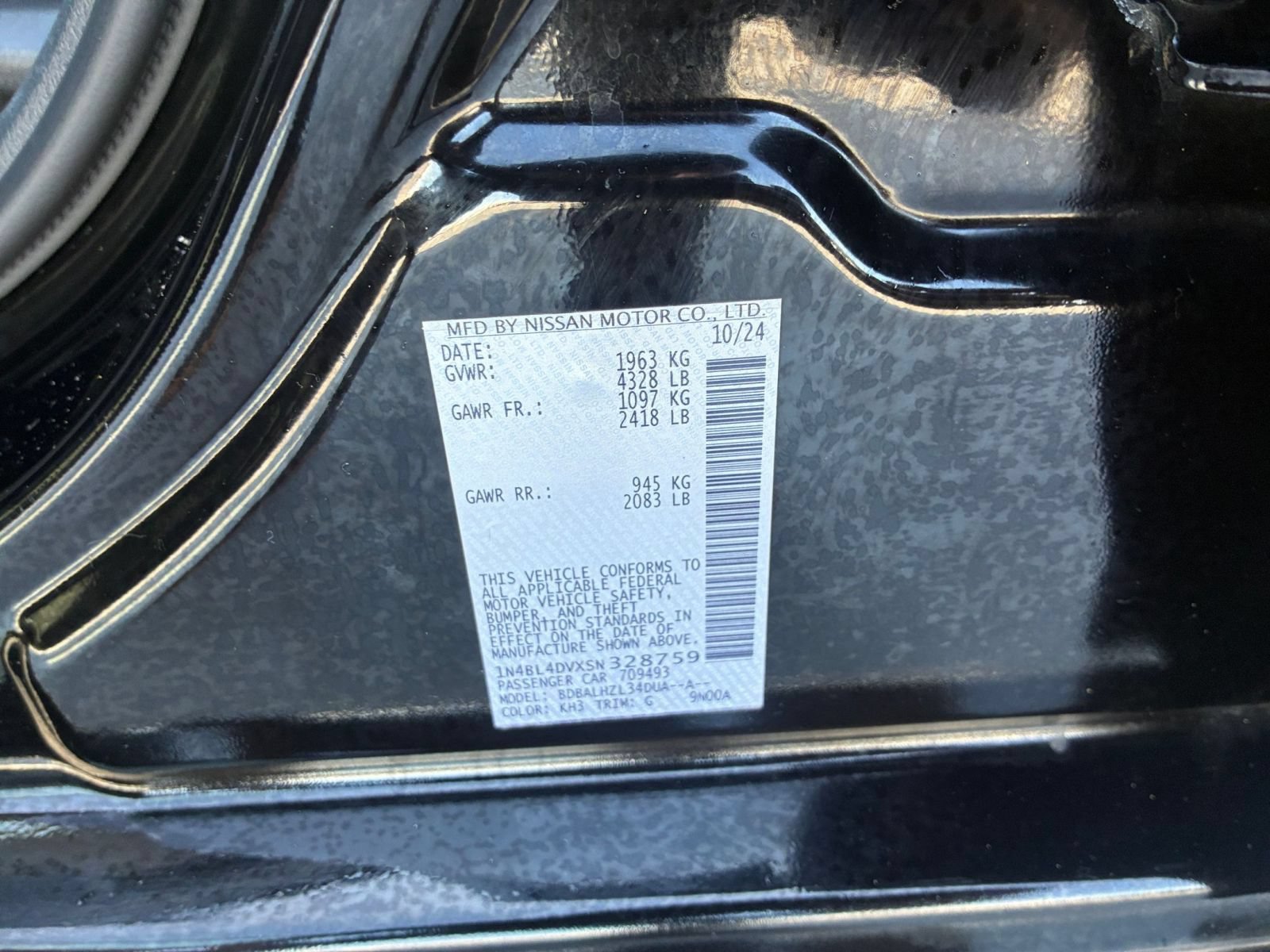 Used 2025 Nissan Altima 2.5 SV FWD image 28