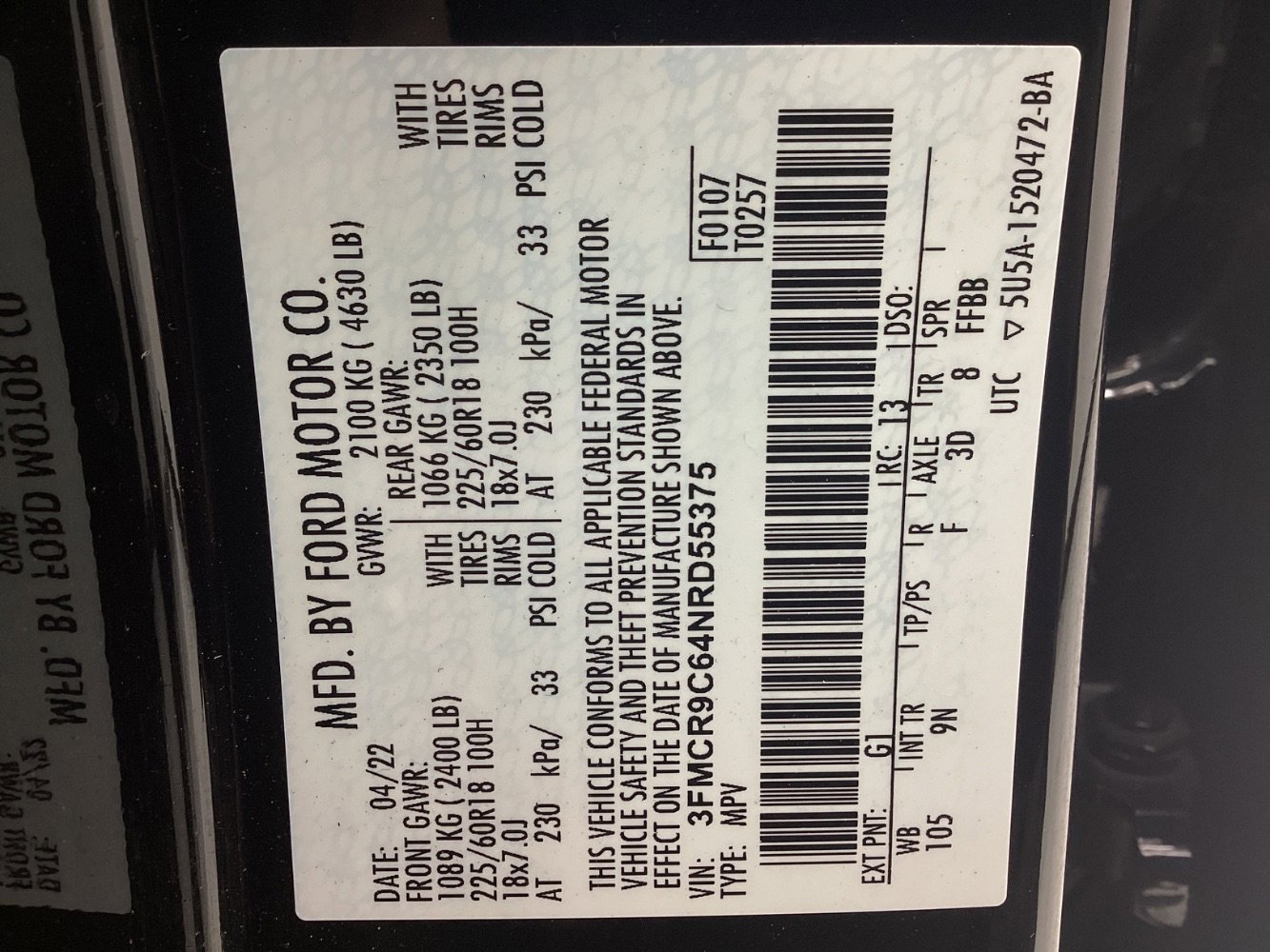 Used 2022 Ford Bronco Sport Outer Banks w/ Tech Package image 51