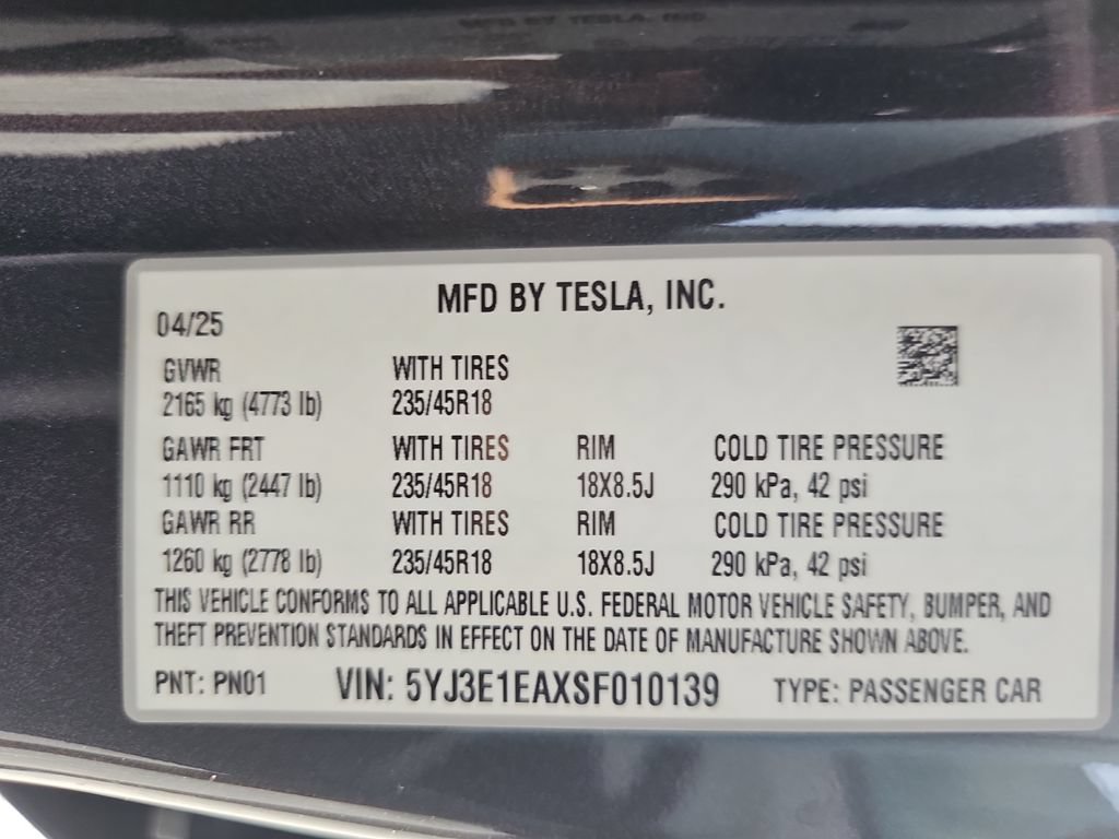 Used 2025 Tesla Model 3 Long Range RWD image 36