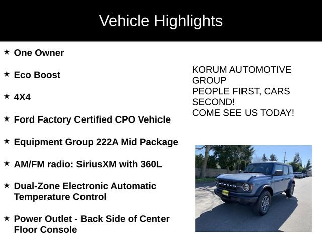 Certified 2025 Ford Bronco Big Bend image 4