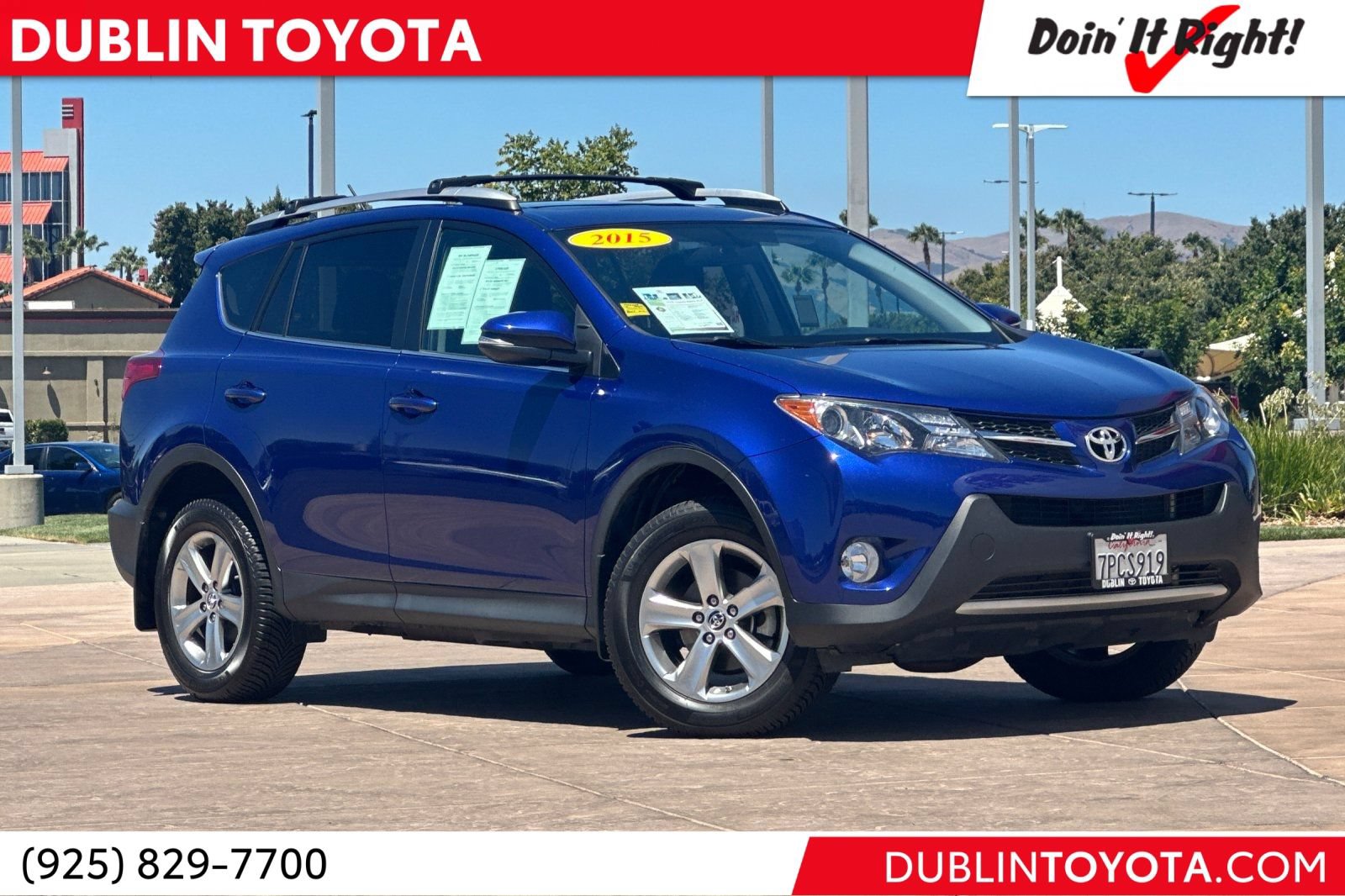 Used 2015 Toyota RAV4 XLE AWD/4WD image 1