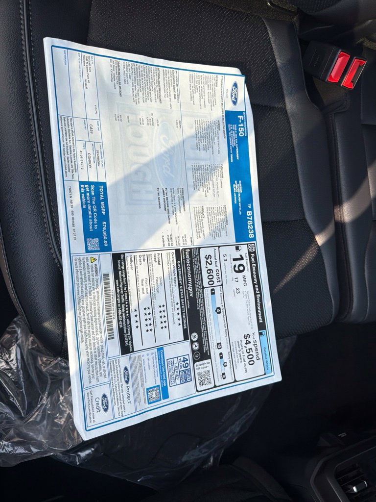 New 2026 Ford F150 Lariat w/ Equipment Group 502A High AWD/4WD image 31
