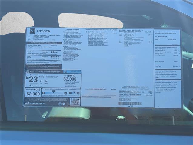 New 2025 Toyota Tacoma TRD Sport image 20