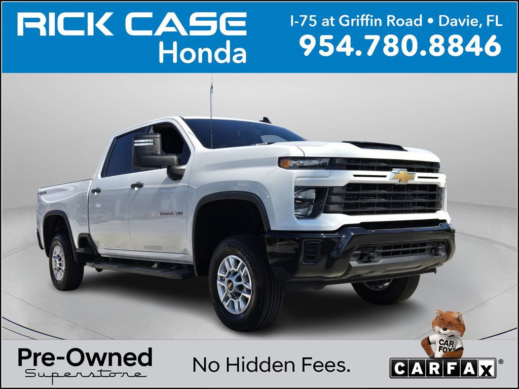 Used 2024 Chevrolet Silverado 2500 Custom w/ Custom Value Package image 1