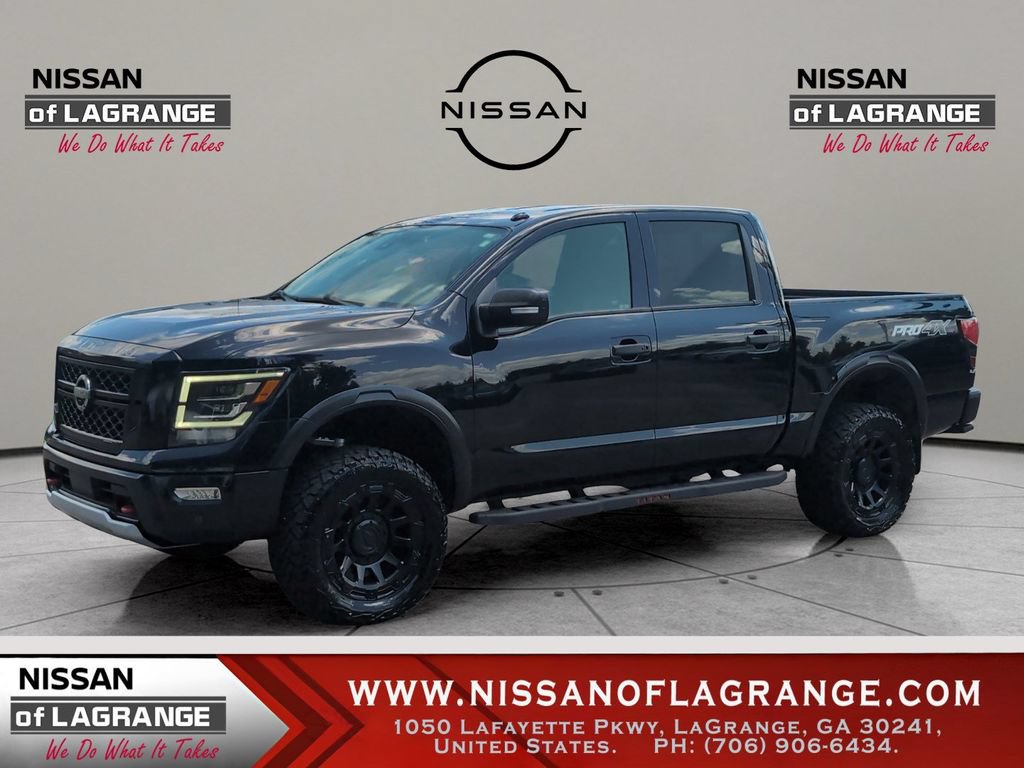 Used 2021 Nissan Titan PRO-4X w/ Pro-4x Convenience Package AWD/4WD image 1