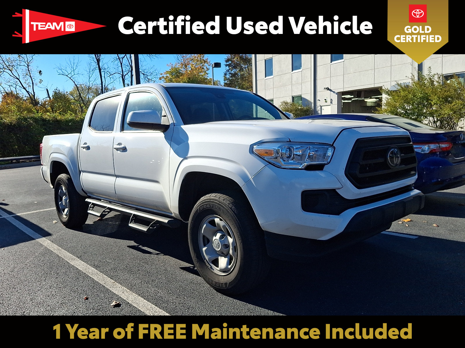 Certified 2023 Toyota Tacoma SR AWD/4WD image 1