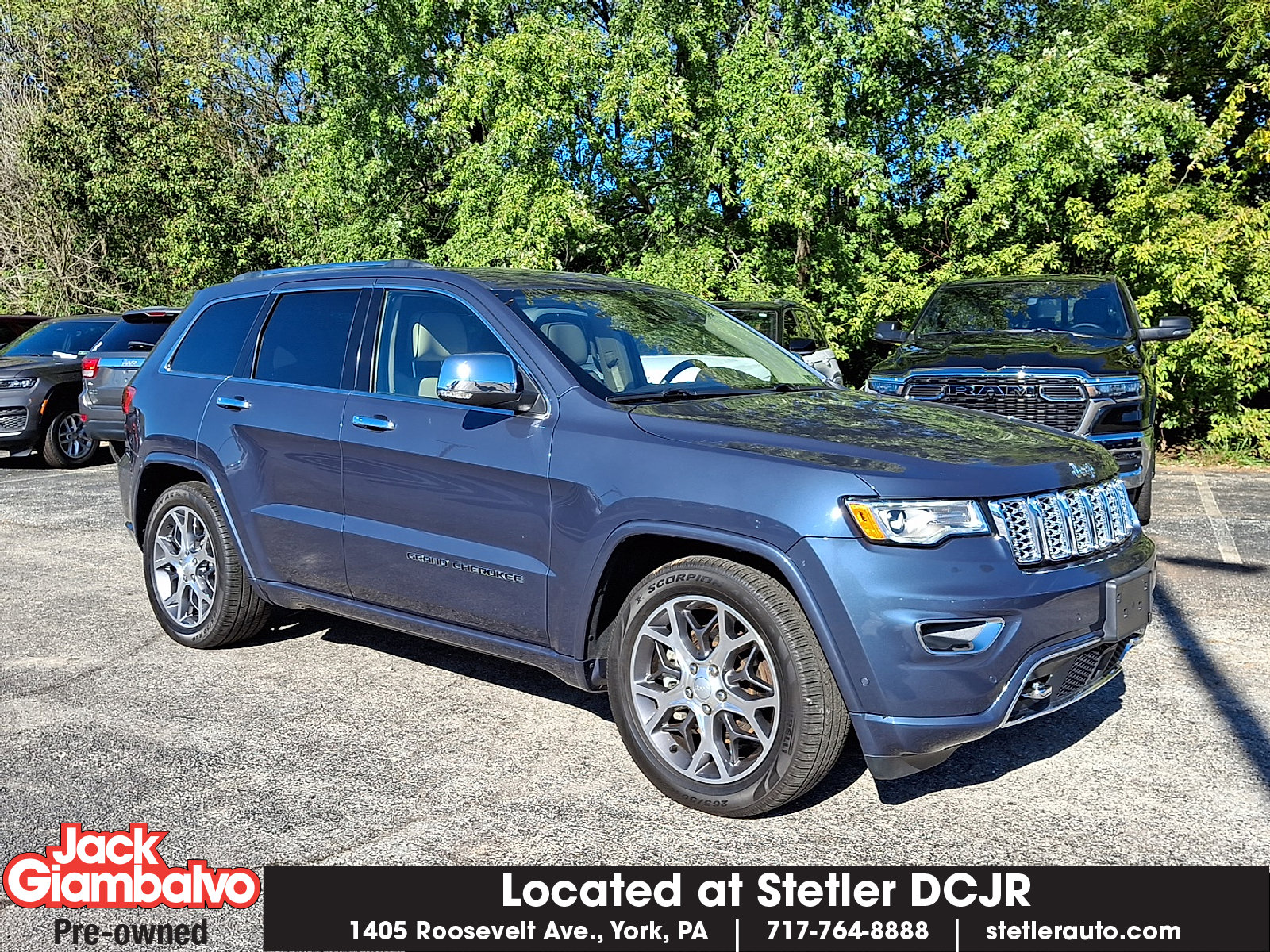 Used 2021 Jeep Grand Cherokee Overland image 1