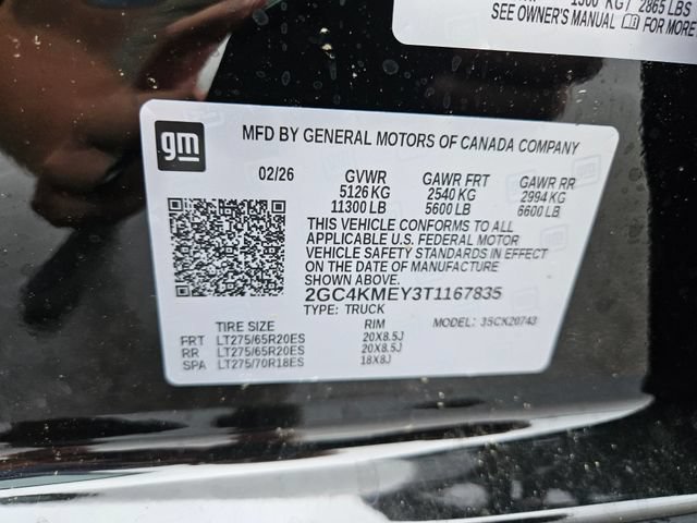 New 2026 Chevrolet Silverado 2500 Custom w/ Custom Value Package AWD/4WD image 30