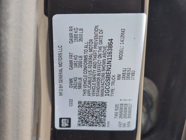 Certified 2022 Chevrolet Colorado W/T w/ Custom Special Edition image 31