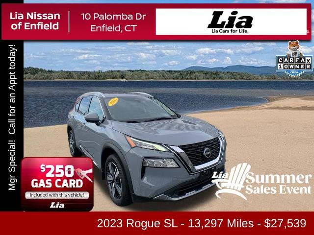 Certified 2023 Nissan Rogue SL w/ SL Premium Package AWD/4WD image 1