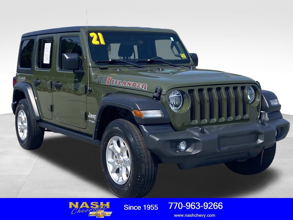 Used 2021 Jeep Wrangler Unlimited Islander