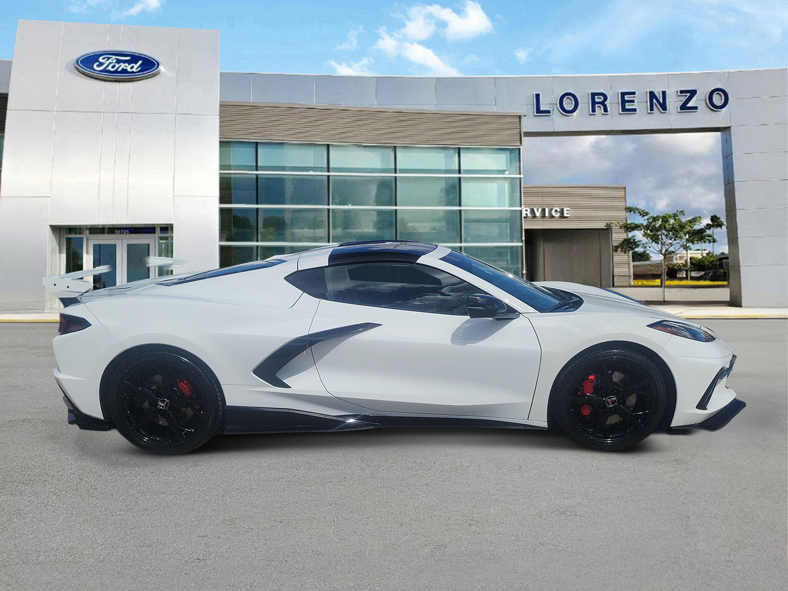 Used 2022 Chevrolet Corvette Stingray Preferred Cpe w/ Z51 Performance Package RWD image 4