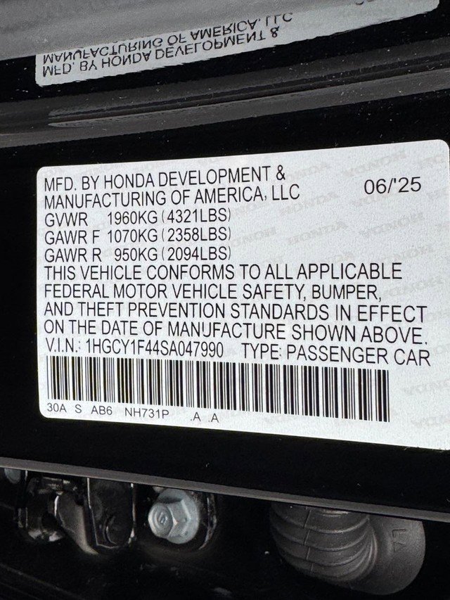 Certified 2025 Honda Accord SE image 27