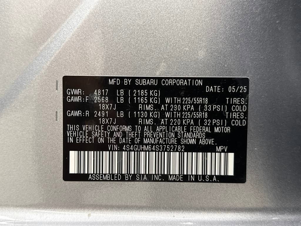 New 2025 Subaru Crosstrek 2.5i Limited image 27