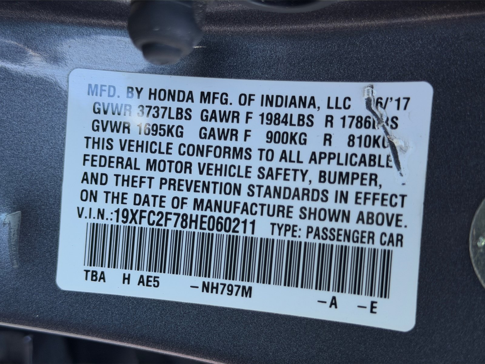 Used 2017 Honda Civic EX image 32
