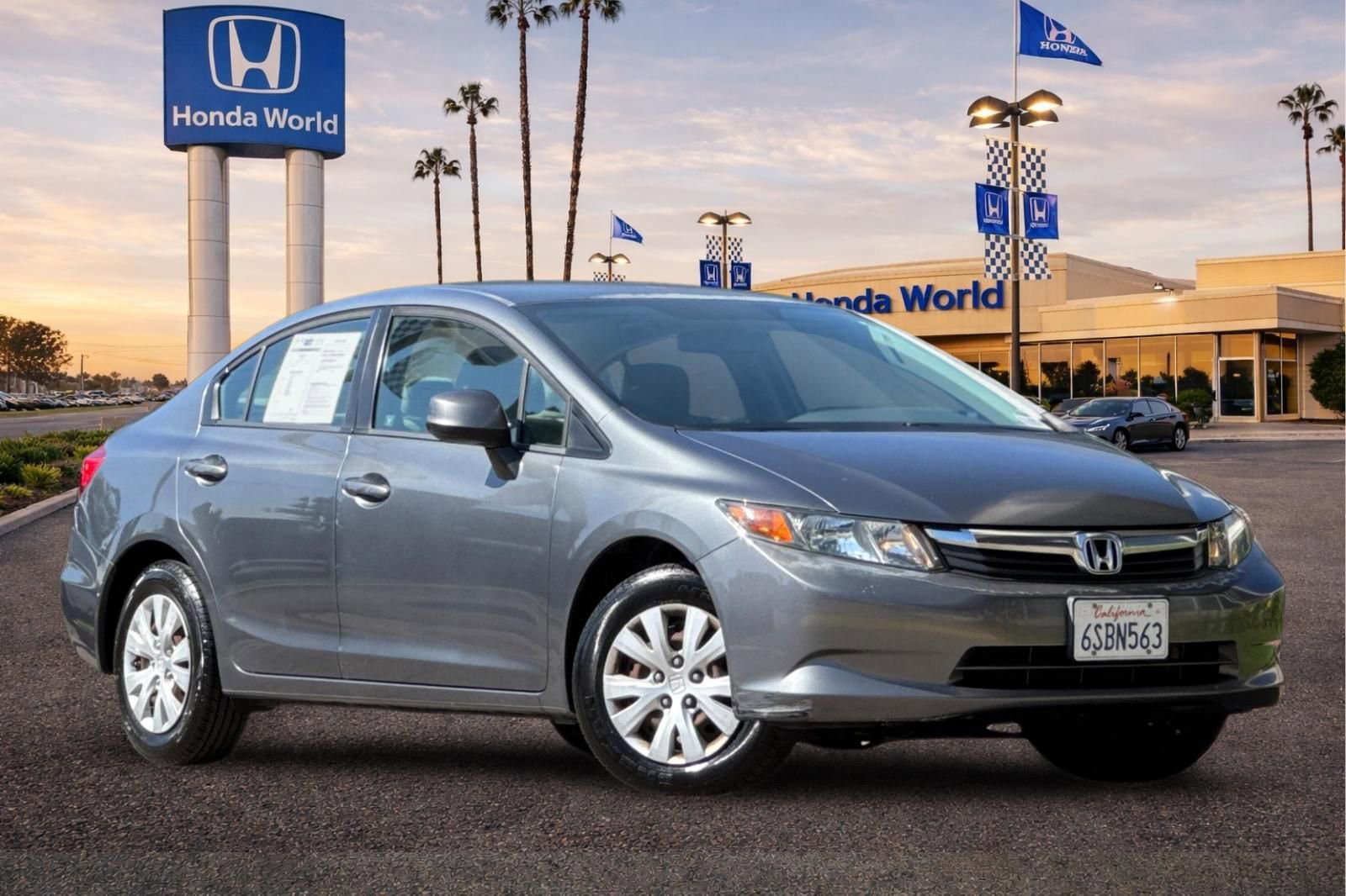 Used 2012 Honda Civic LX image 2
