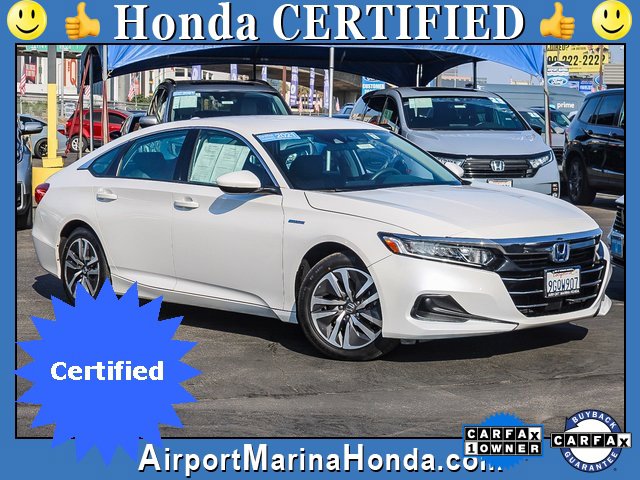 Certified 2021 Honda Accord Hybrid