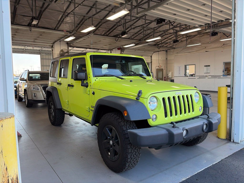Used 2016 Jeep Wrangler Unlimited Sport w/ Quick Order Package 24S AWD/4WD image 1