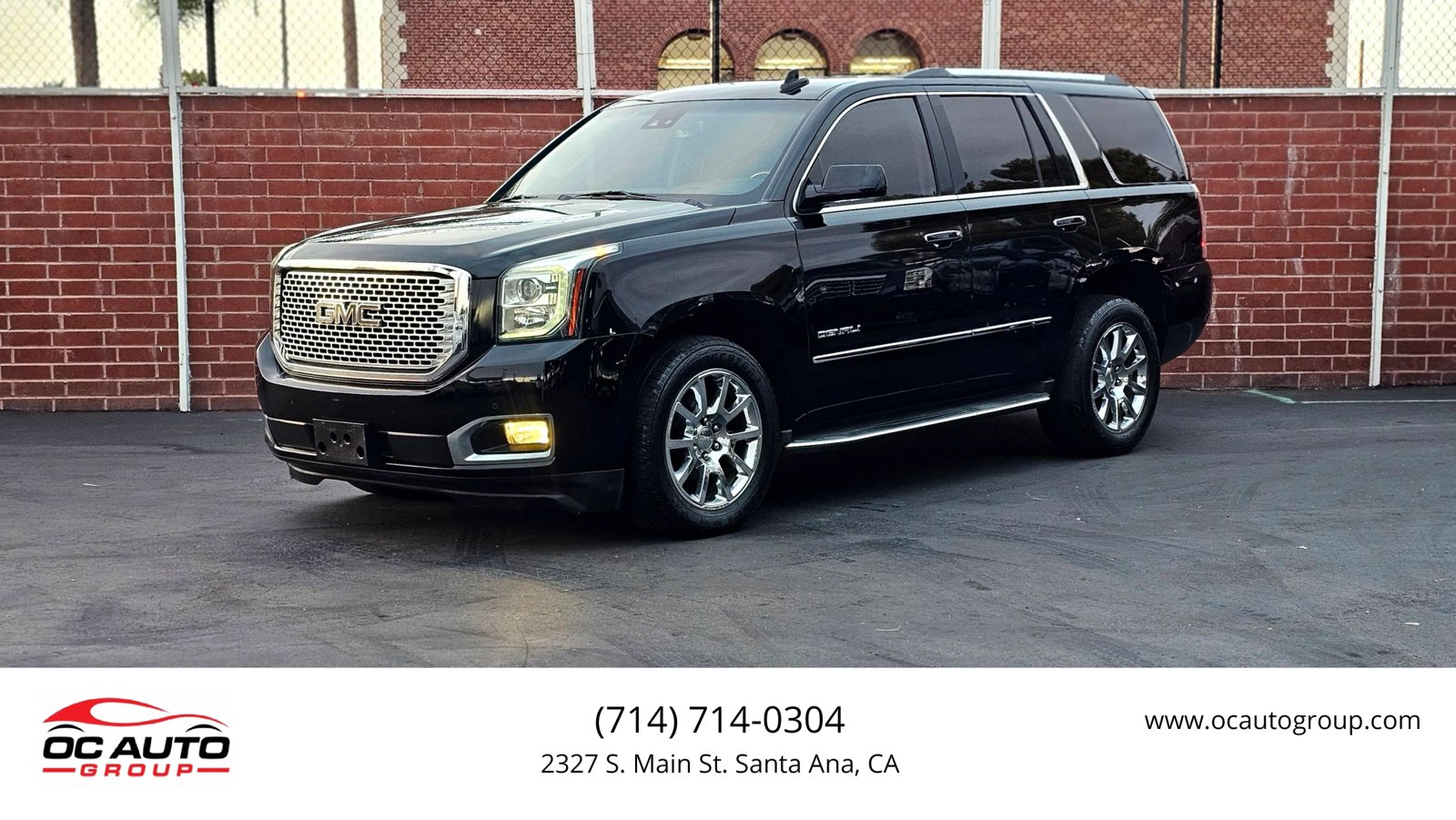 Used 2015 GMC Yukon Denali w/ Open Road Package RWD image 1