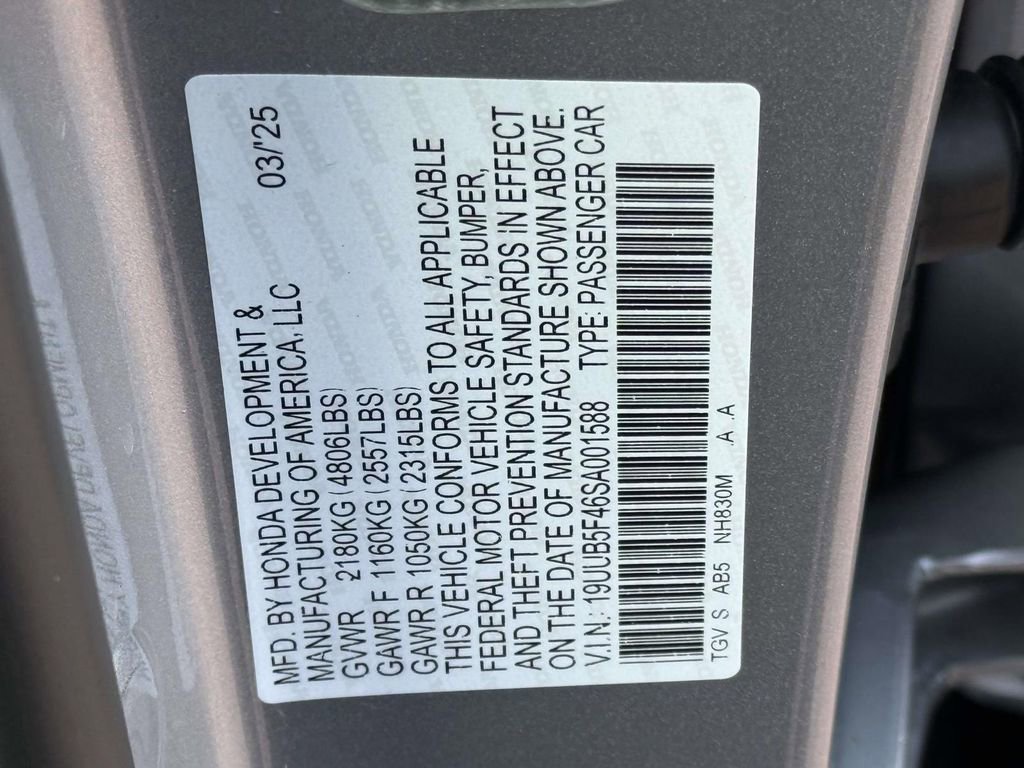 Certified 2025 Acura TLX w/ Technology Package FWD image 31