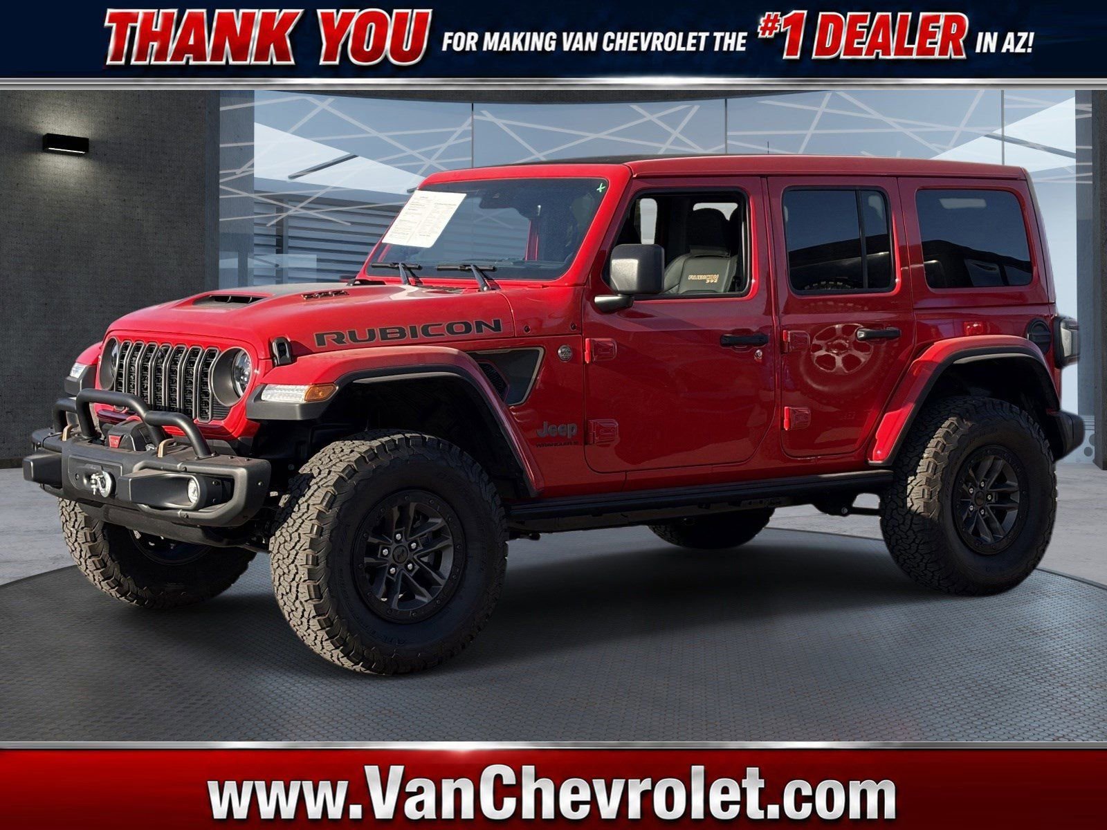 Used 2024 Jeep Wrangler Unlimited Rubicon 392 AWD/4WD image 1
