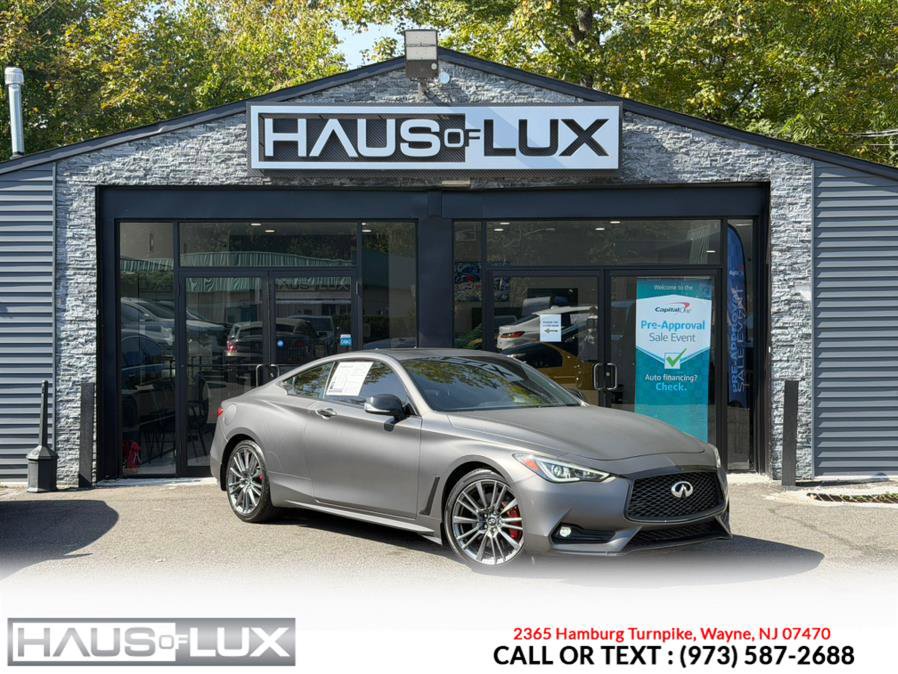 Used 2017 INFINITI Q60 Red Sport 400