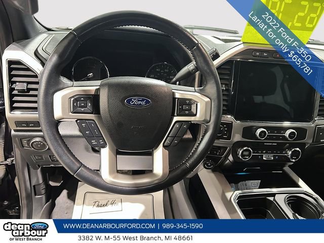 Used 2022 Ford F350 Lariat w/ Black Appearance Package image 13