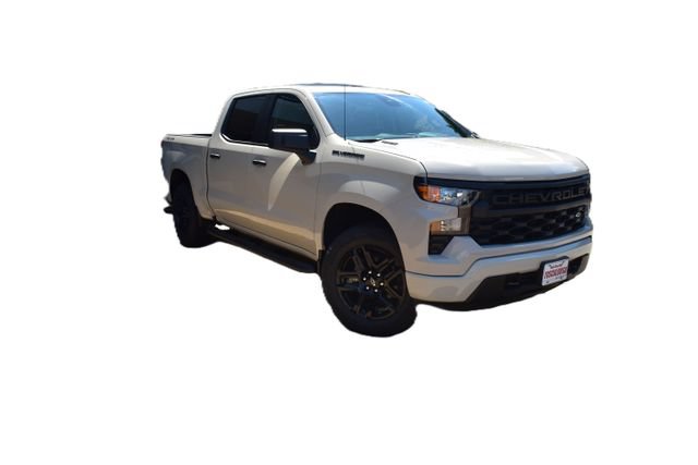 New 2026 Chevrolet Silverado 1500 Custom w/ Turbomax Blackout Package AWD/4WD image 2