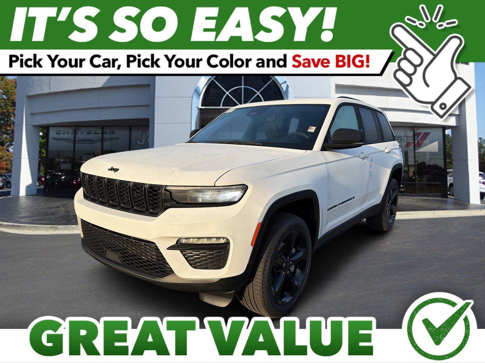 New 2025 Jeep Grand Cherokee Limited w/ Black Appearance Package
