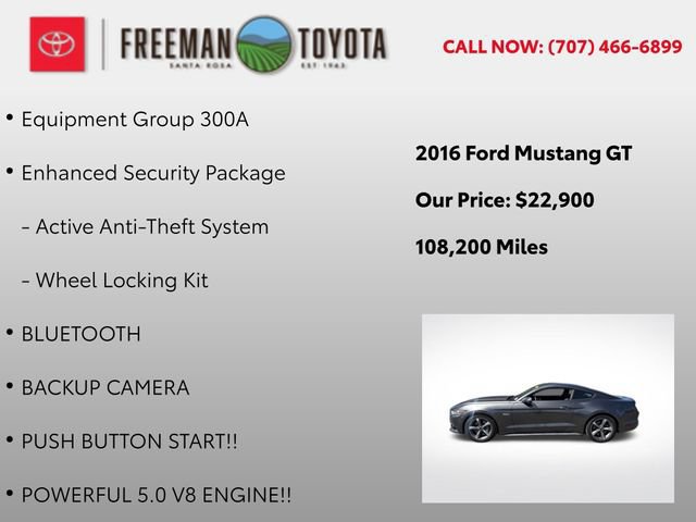Used 2016 Ford Mustang GT w/ Enhanced Security Package RWD image 5