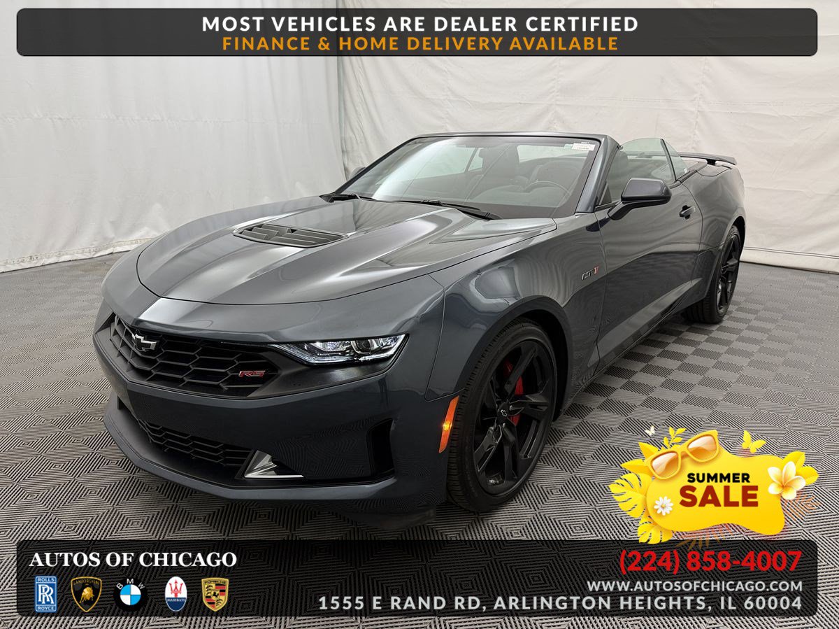 Used 2023 Chevrolet Camaro LT w/ RS Package RWD image 1