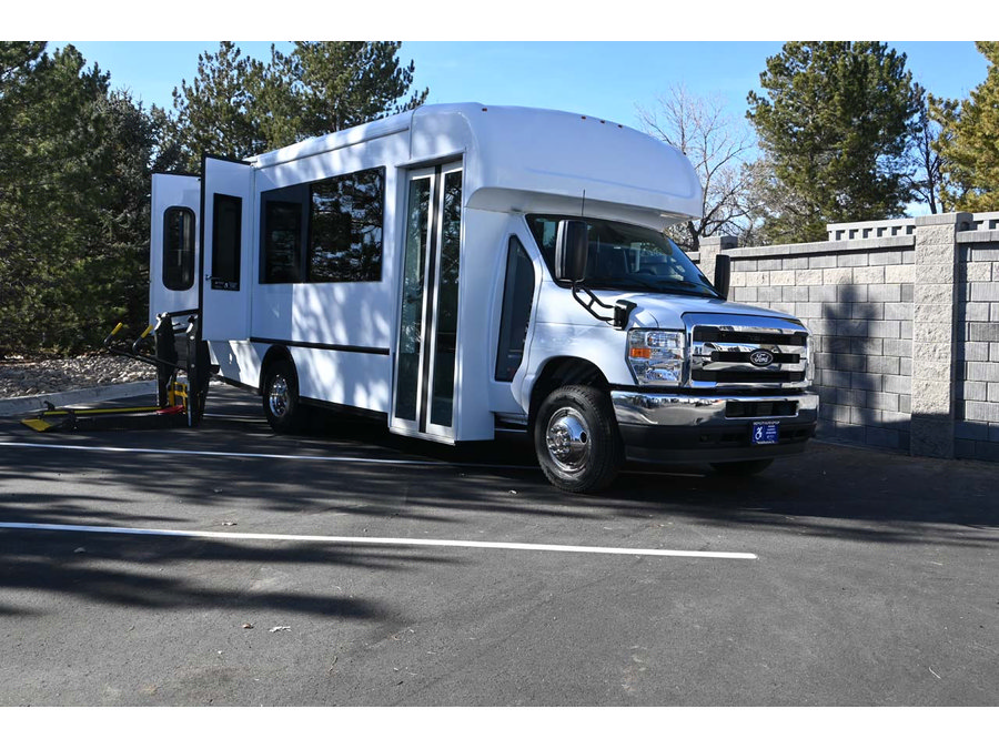 New 2026 Ford E-450 and Econoline 450 Super Duty w/ Shuttle Bus Prep Package RWD image 2