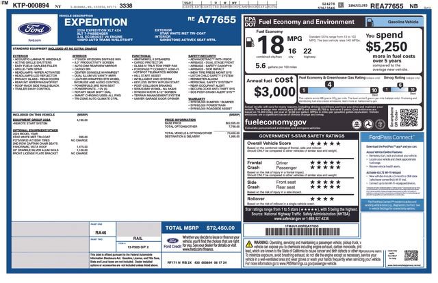 Certified 2024 Ford Expedition XLT AWD/4WD image 39